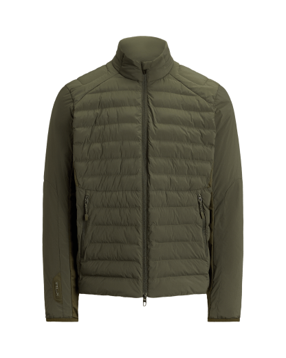 Quilted Mockneck Jacket
