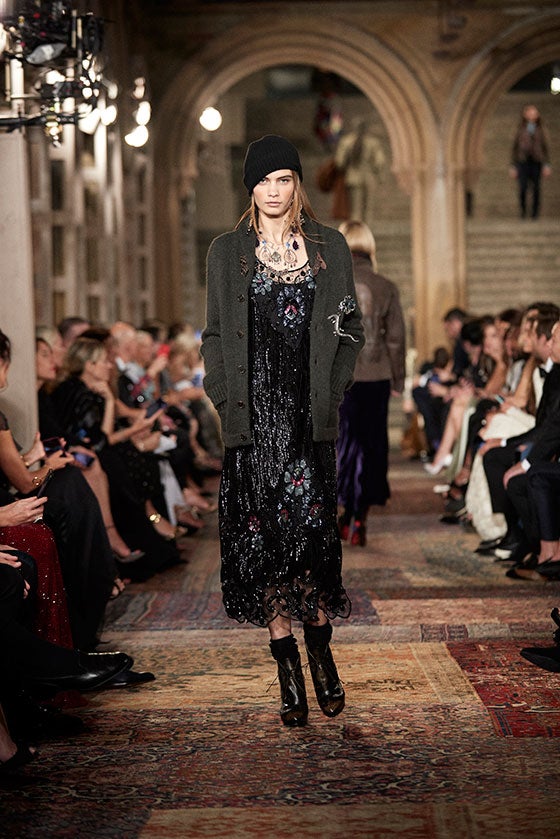 Ralph Lauren Red Christmas Dress 2022 Runway Show View All Looks From Ralph Lauren's Runway Show Fall 2018 | Ralph Lauren