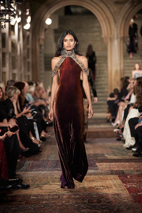 Lauren ralph lauren shop silk stretch cotton dress
