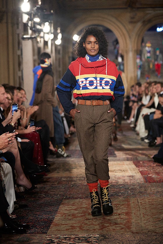 Ralph Lauren Returns to New York Fashion Week With Liquid Gold