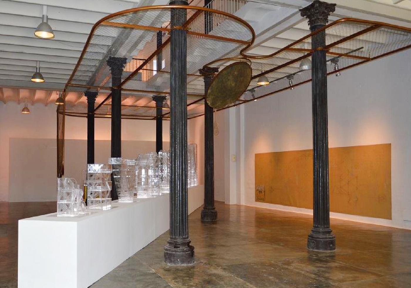                             Part of renowned Cuban artist René Francisco's "Entropía" exhibition, on view during the 2015 Havana Biennial