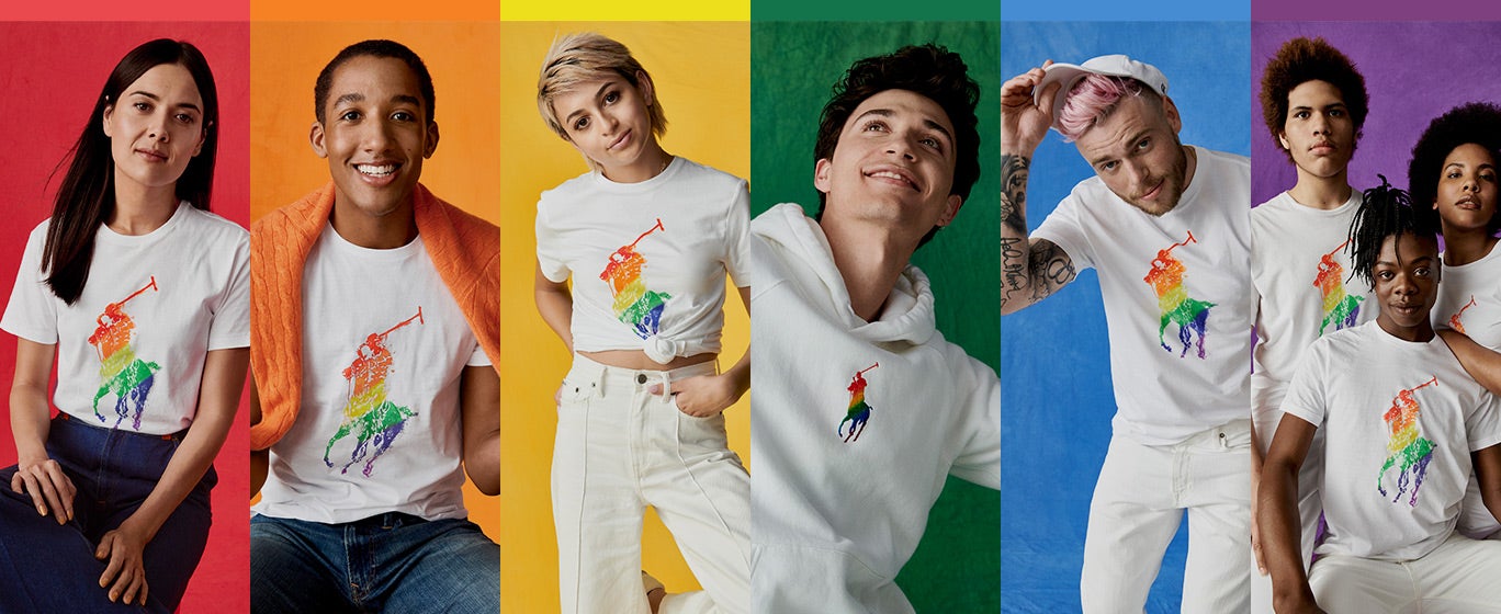 polo ralph lauren pride shirt