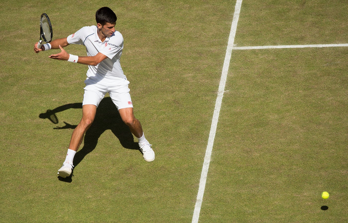 Novak Djokovic conforms to uniform regulations at last year’s tournament