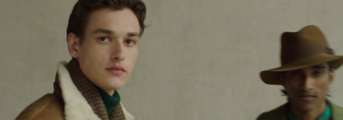 Video of men in Polo outerwear