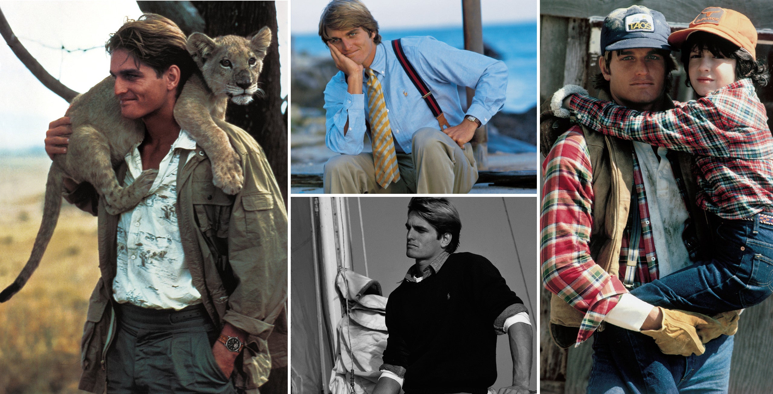 Buzzy Kerbox in some of his most iconic Polo looks