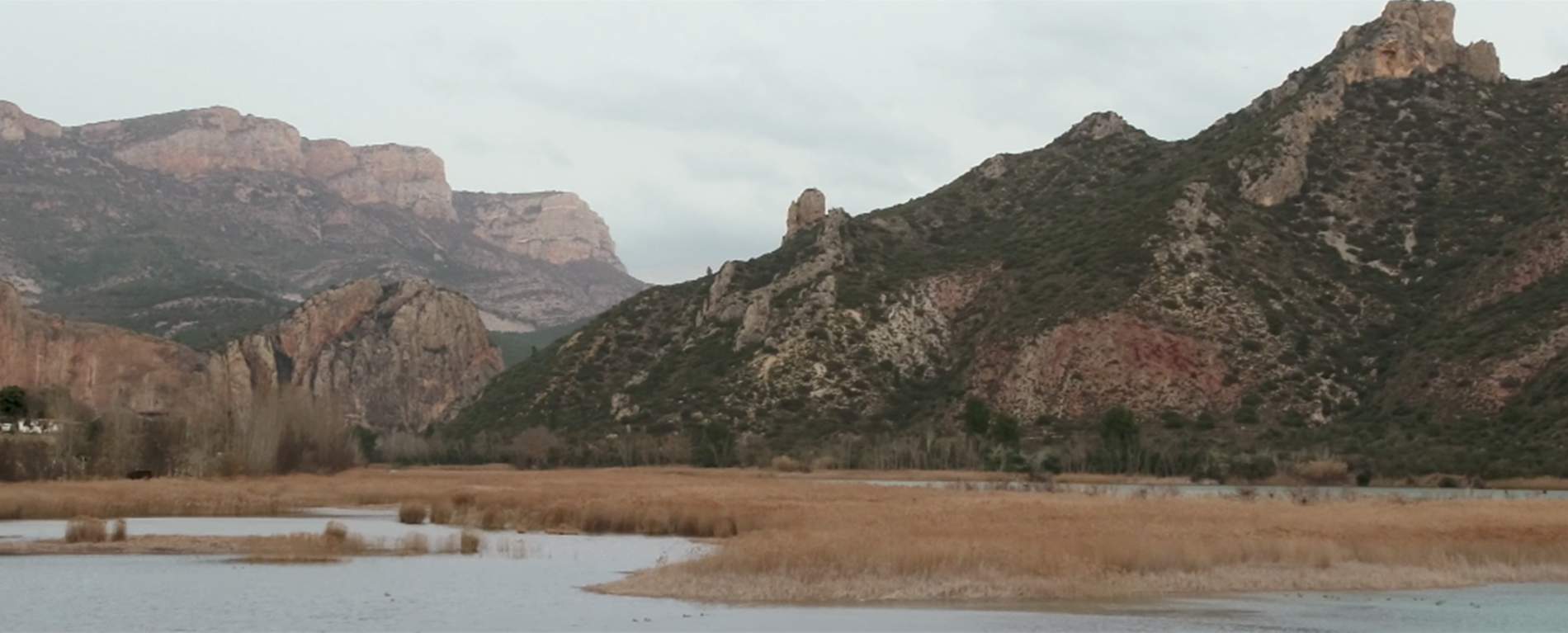 Photograph of rocky mountains