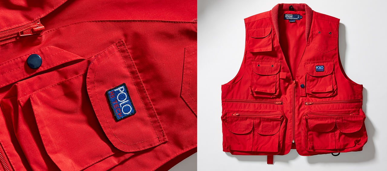 polo hi tech water repellent vest