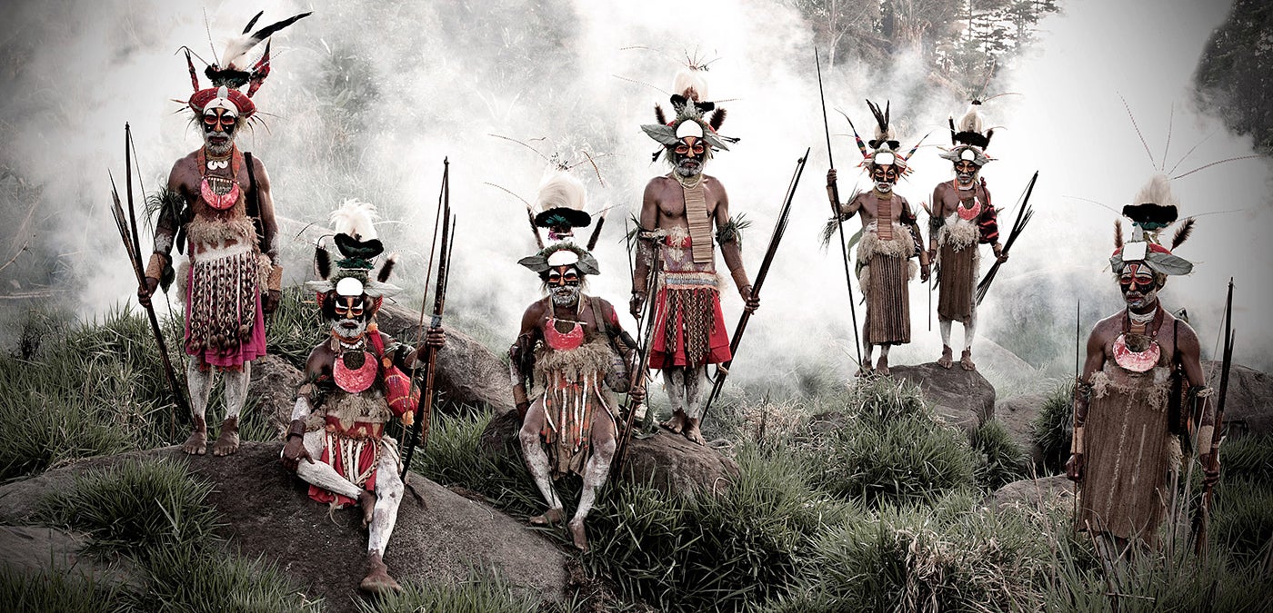 <span>Body ornaments are a tradition for tribes indigenous to Goroka</span>. 