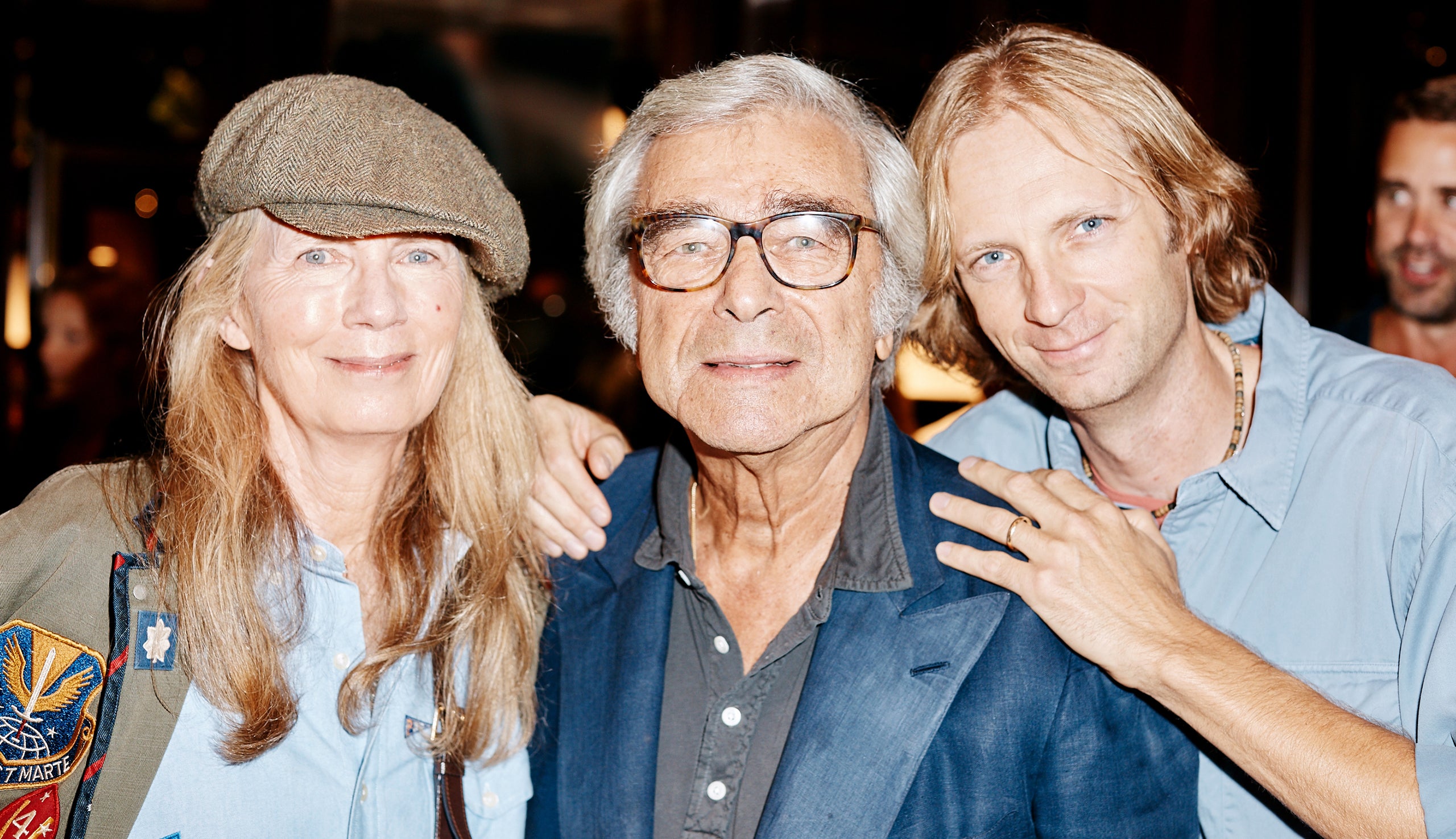 Ralph Lauren’s Mary Randolph Carter and Jerry Lauren with photographer Carter Berg