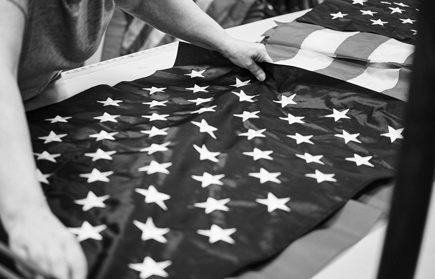 Click through the slideshow above for Jack O’Connor’s exclusive photos of the Annin Flagmakers factory in Coshocton, Ohio