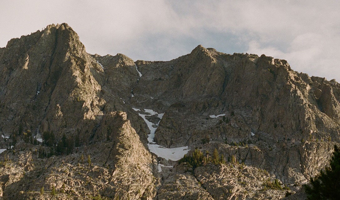 Rocky mountain side