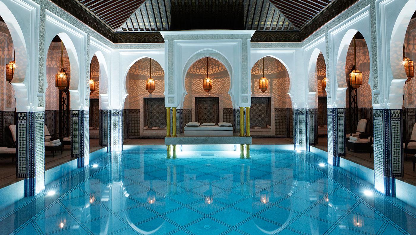 Treat yourself to the ultimate hammam spa experience at the famed La Mamounia hotel