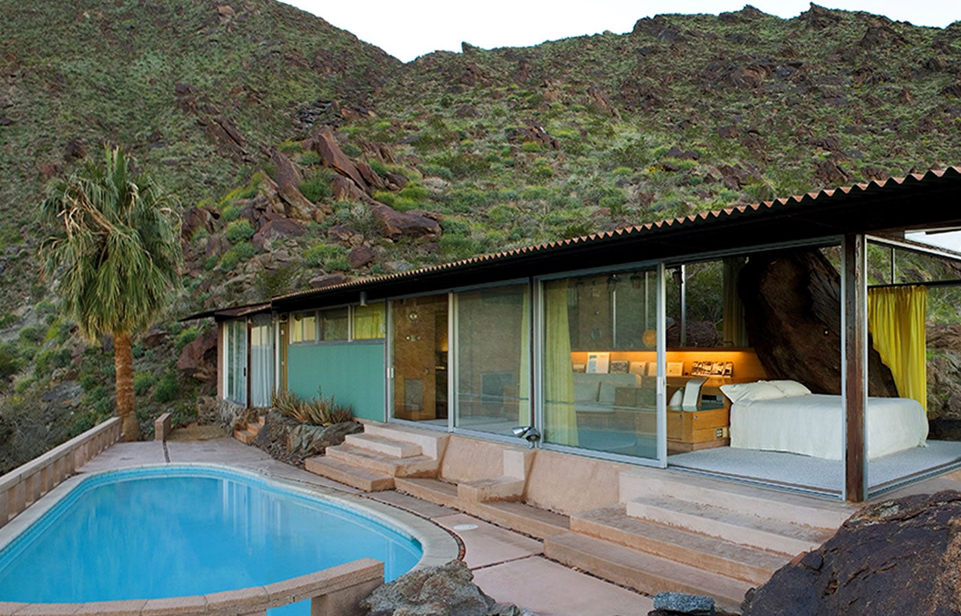 <span>Albert Frey's hillside home in Palm Springs set the tone for a distinct mid-century style, known as Desert Modernism</span>