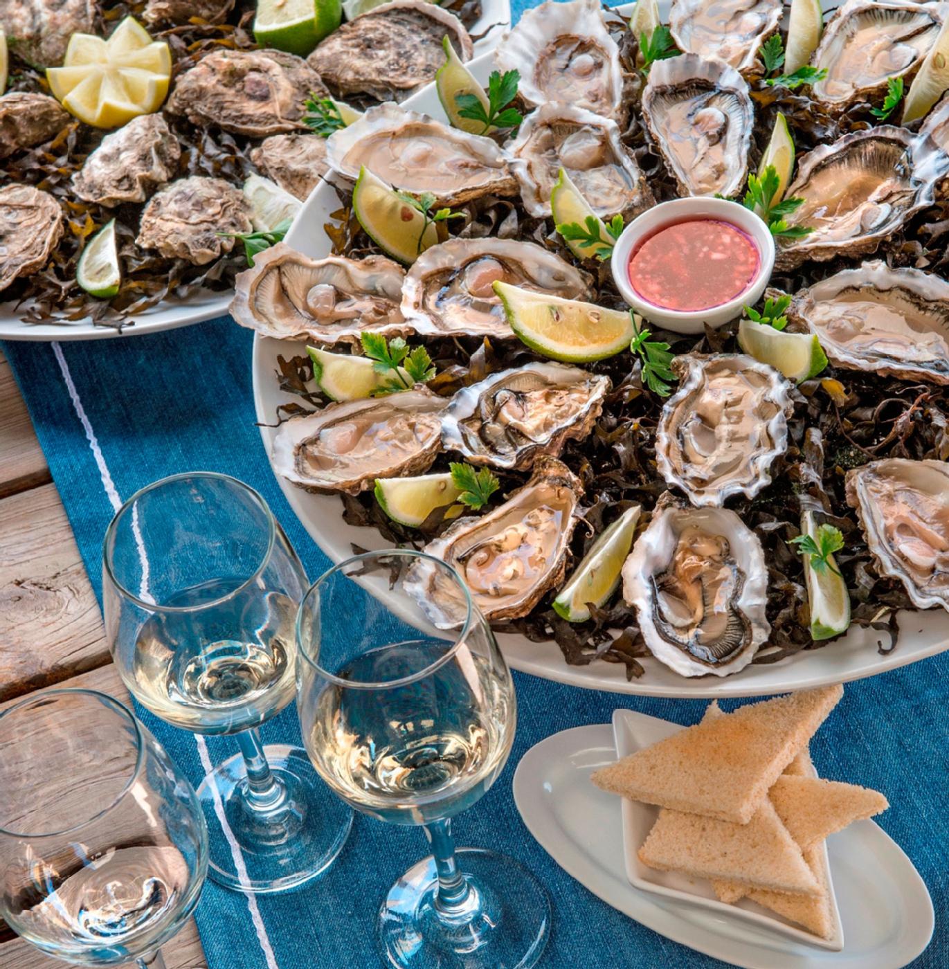 Foie gras with fig jam and fresh oysters from Oualidia are two culinary musts at this former French colonial post office
