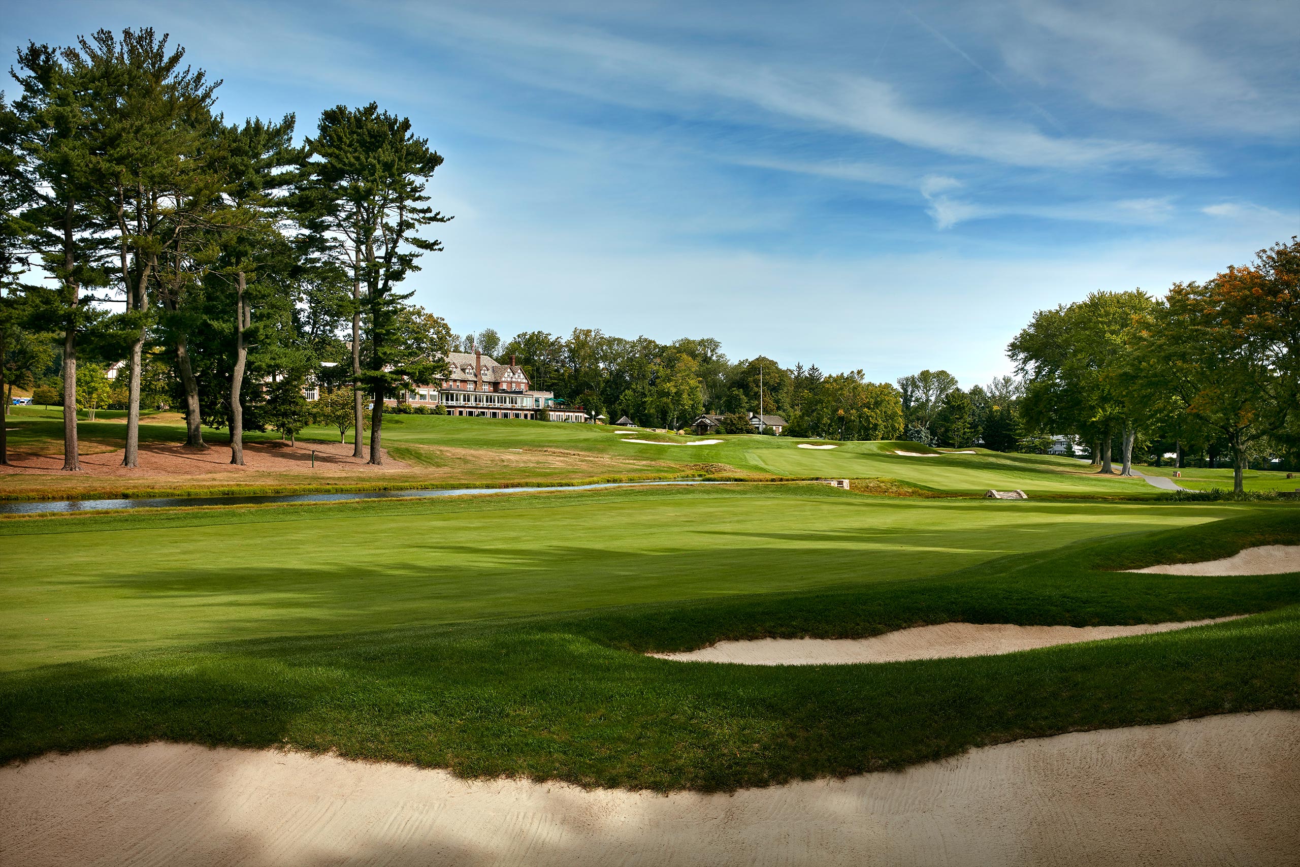 The 18th hole–site of eleventh-hour victories by Jack Nicklaus, Phil Mickelson, and Ed Furgol