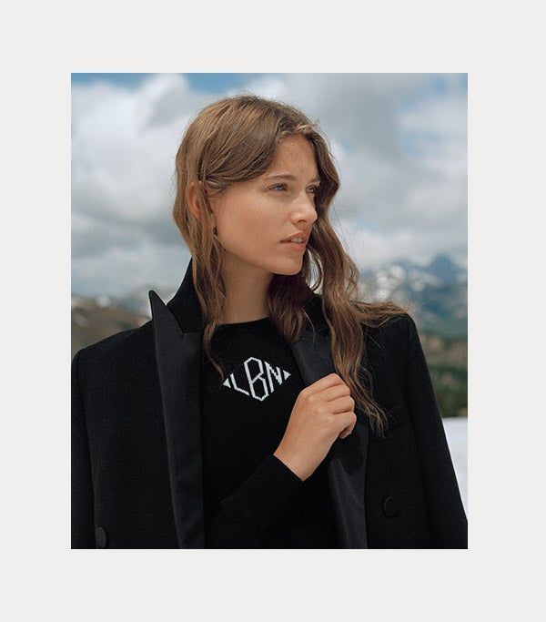 Wool-Blend Tuxedo Coat