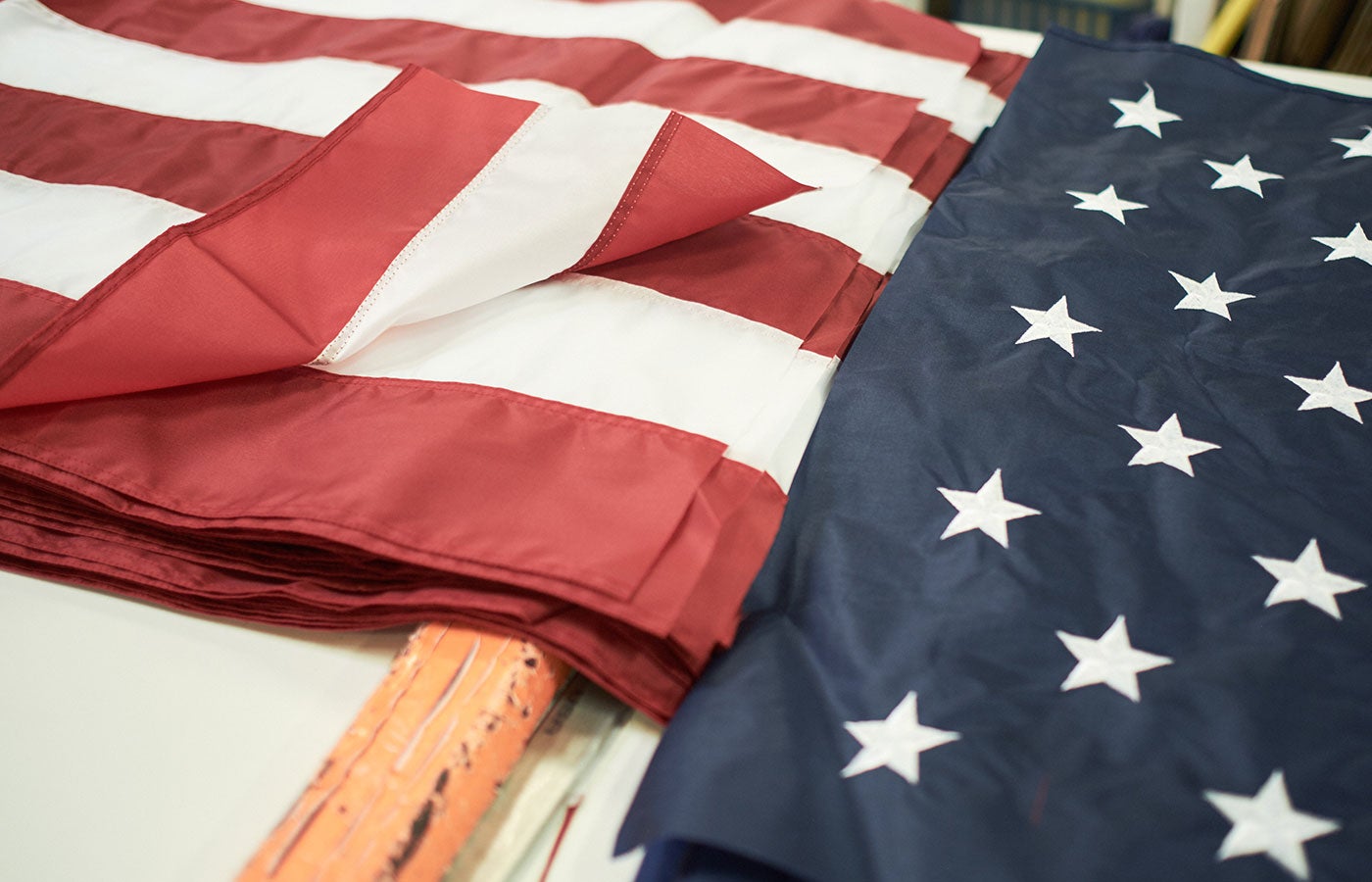 Click through the slideshow above for Jack O’Connor’s exclusive photos of the Annin Flagmakers factory in Coshocton, Ohio