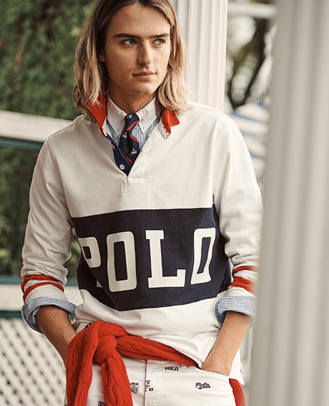 Classic Fit Cotton Rugby Shirt