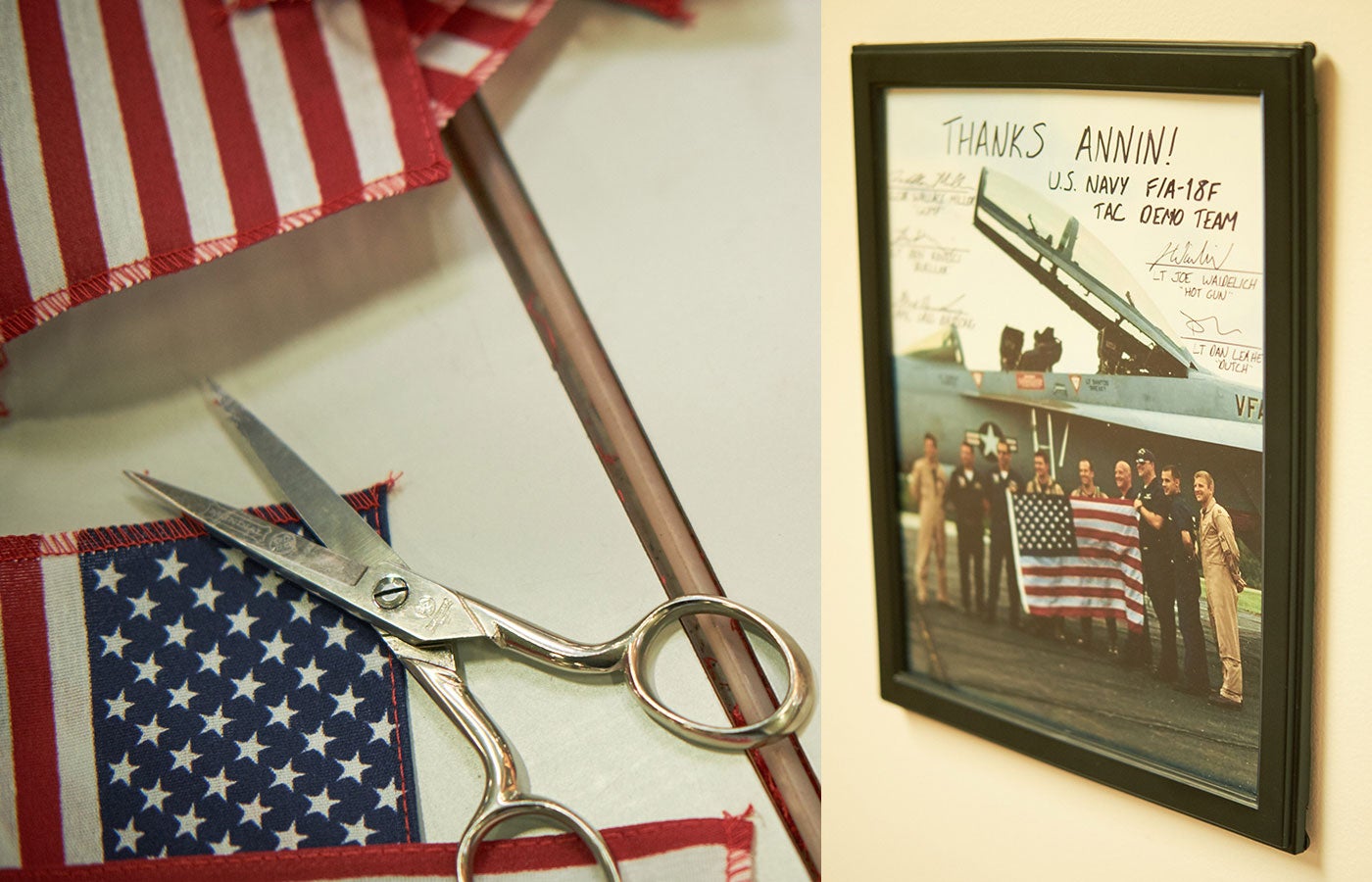 Click through the slideshow above for Jack O’Connor’s exclusive photos of the Annin Flagmakers factory in Coshocton, Ohio