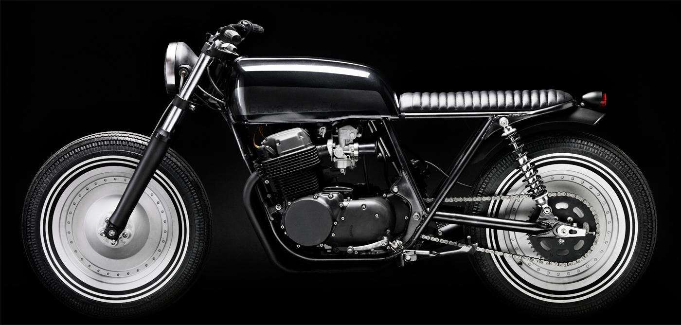 The Club Black #1 from Wrenchmonkees, formerly a Honda CB 750 K