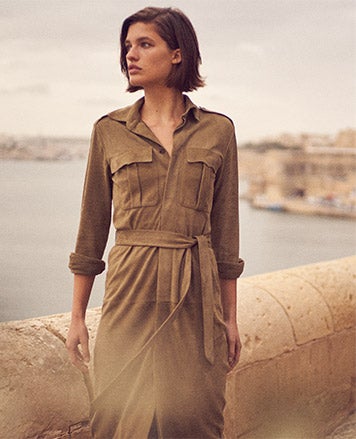 D suit women spring period and the long sleeve career