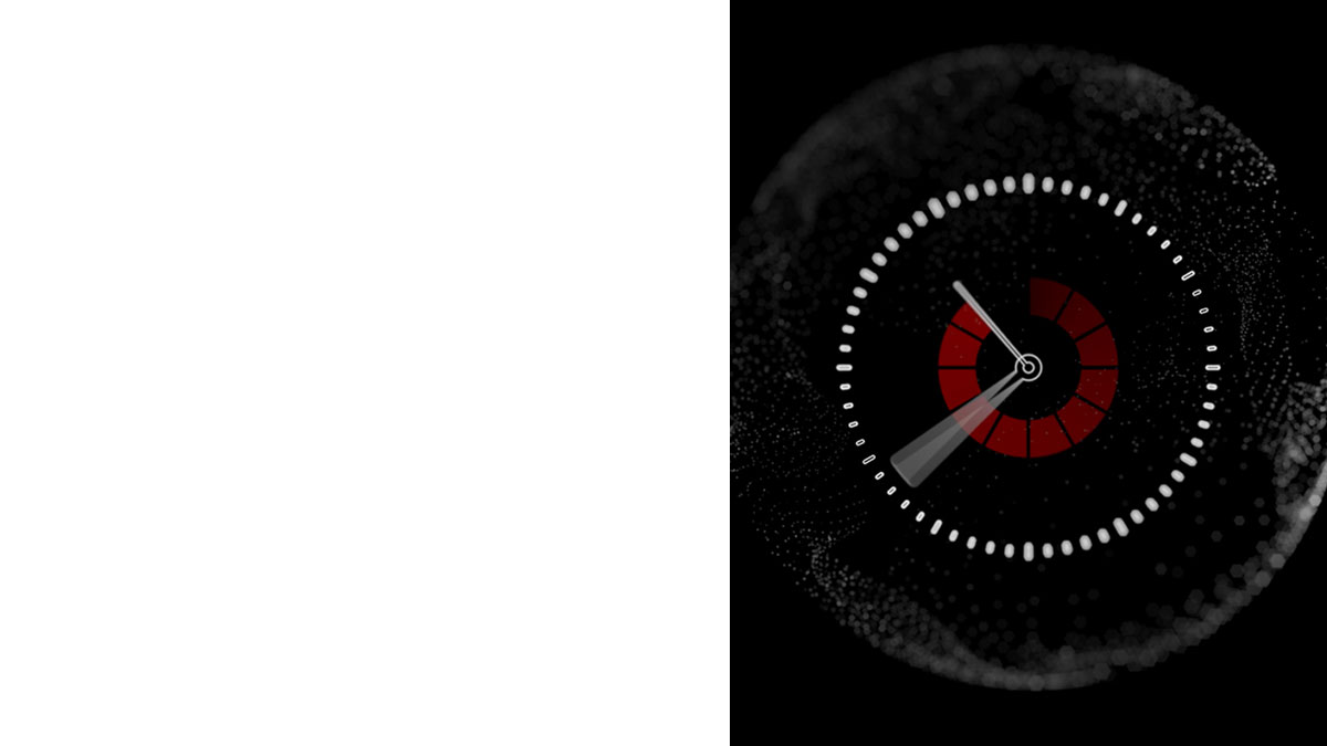 Video of battery power levels