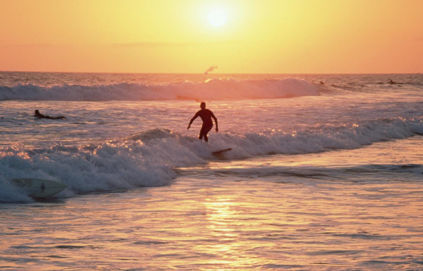 The breaks at Bundoran in Ireland, which has become an increasingly popular surf destination, but without the California-sized crowds (so far)