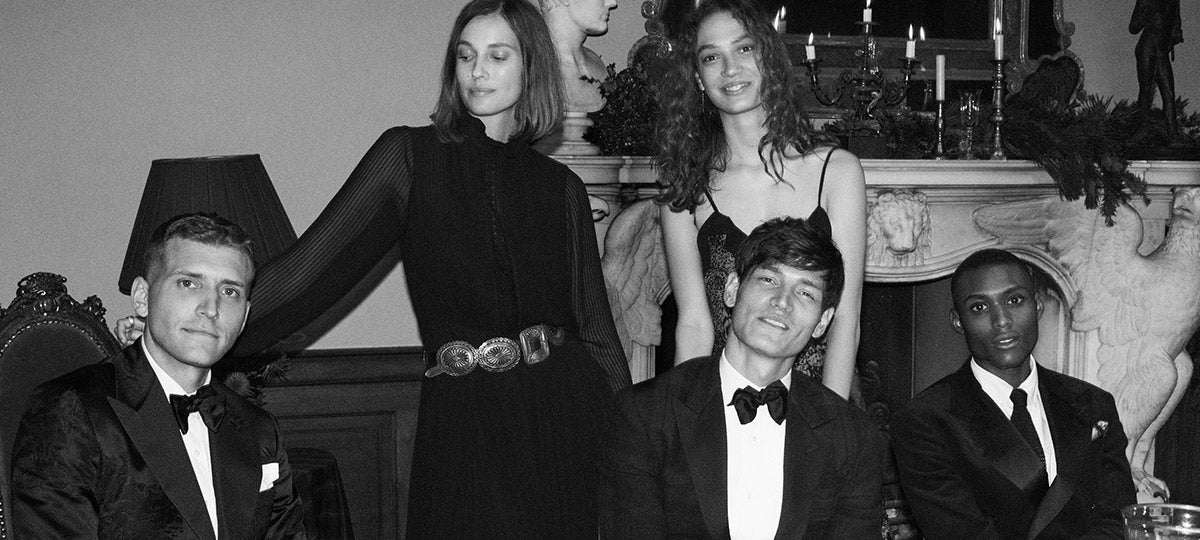 Women & men in formal partywear