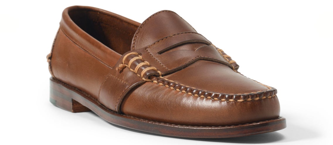 ralph lauren penny loafers womens