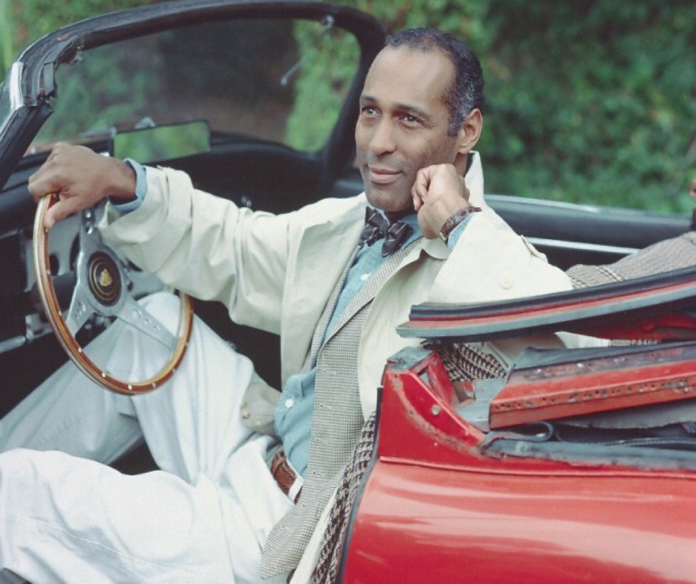 Rashid Silvera in a Spring 1991 Polo campaign