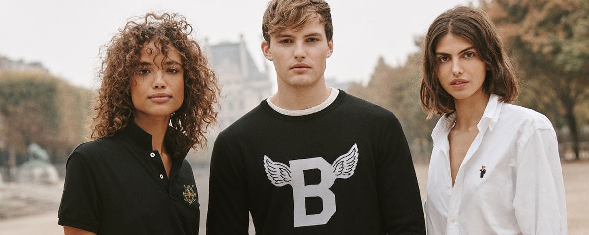 Men & women in customized Polo styles