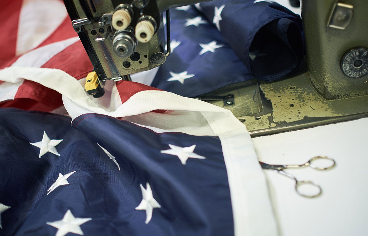 Click through the slideshow above for Jack O’Connor’s exclusive photos of the Annin Flagmakers factory in Coshocton, Ohio