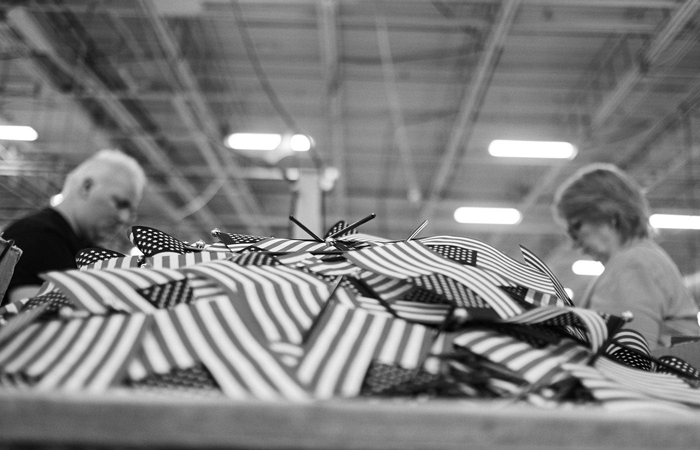Click through the slideshow above for Jack O’Connor’s exclusive photos of the Annin Flagmakers factory in Coshocton, Ohio