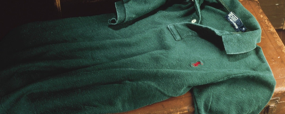 green ralph lauren shirt