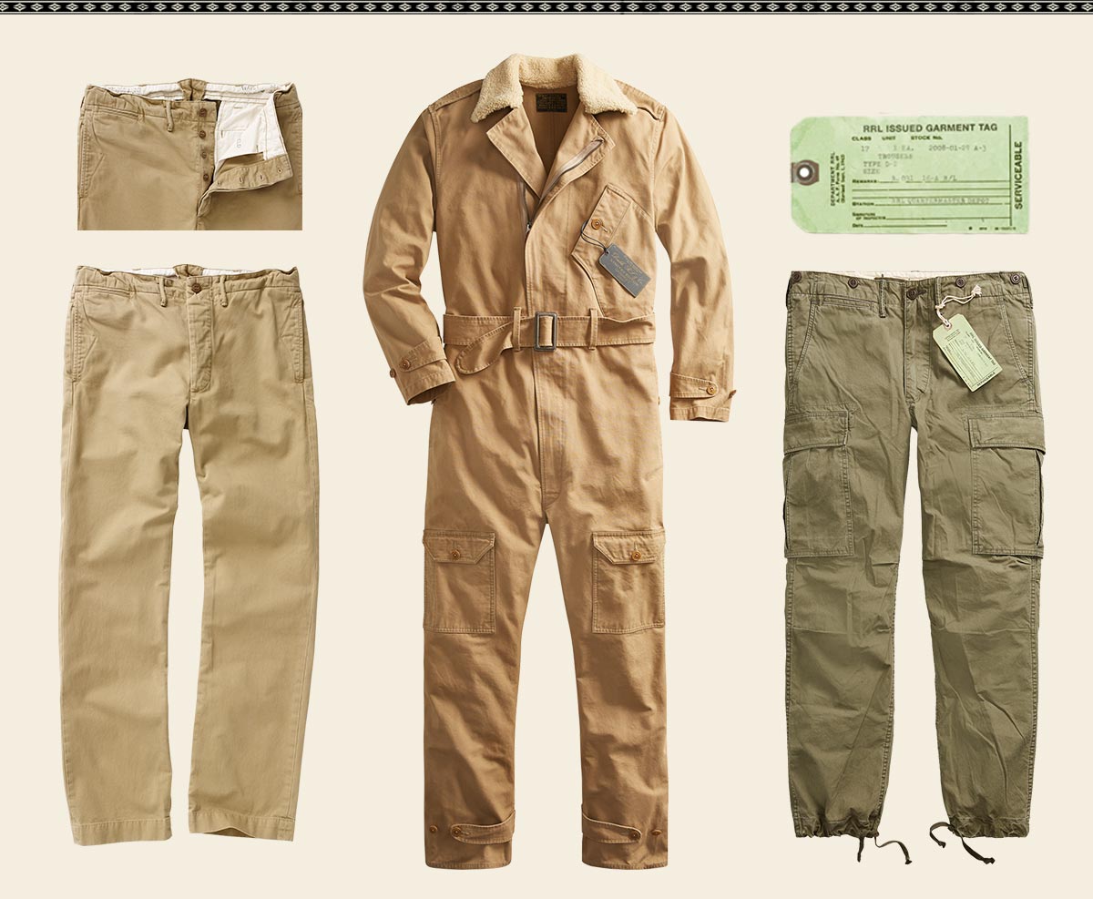 double rl pants