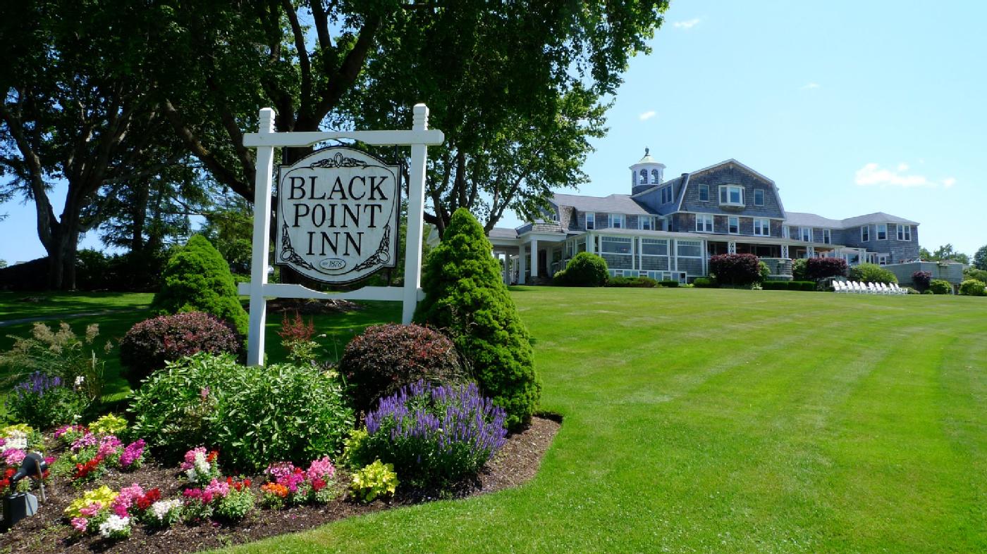 Built in 1878, the Black Point Inn has long served as a gracious playground for artists, rail barons and political leaders