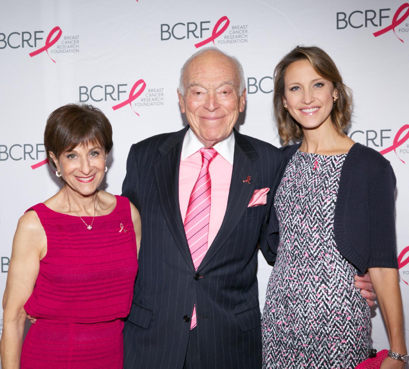 Myra J. Biblowit, Leonard Lauder and Kinga Lampert at BCRF’s 2014 Symposium & Awards Luncheon