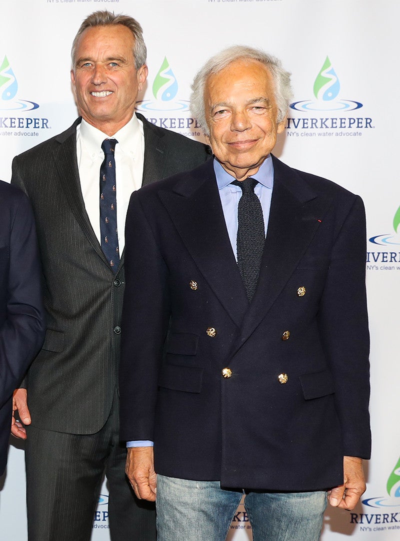 Robert F. Kennedy Jr. and Ralph Lauren at the 2016 Riverkeeper Fisherman’s Ball