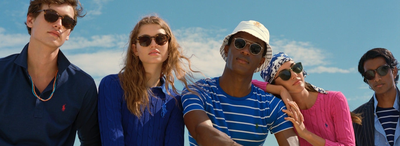 Men on boat in tortoiseshell sunglasses