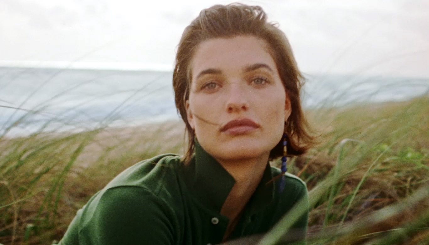 Video of models wearing The Earth Polo shirt.