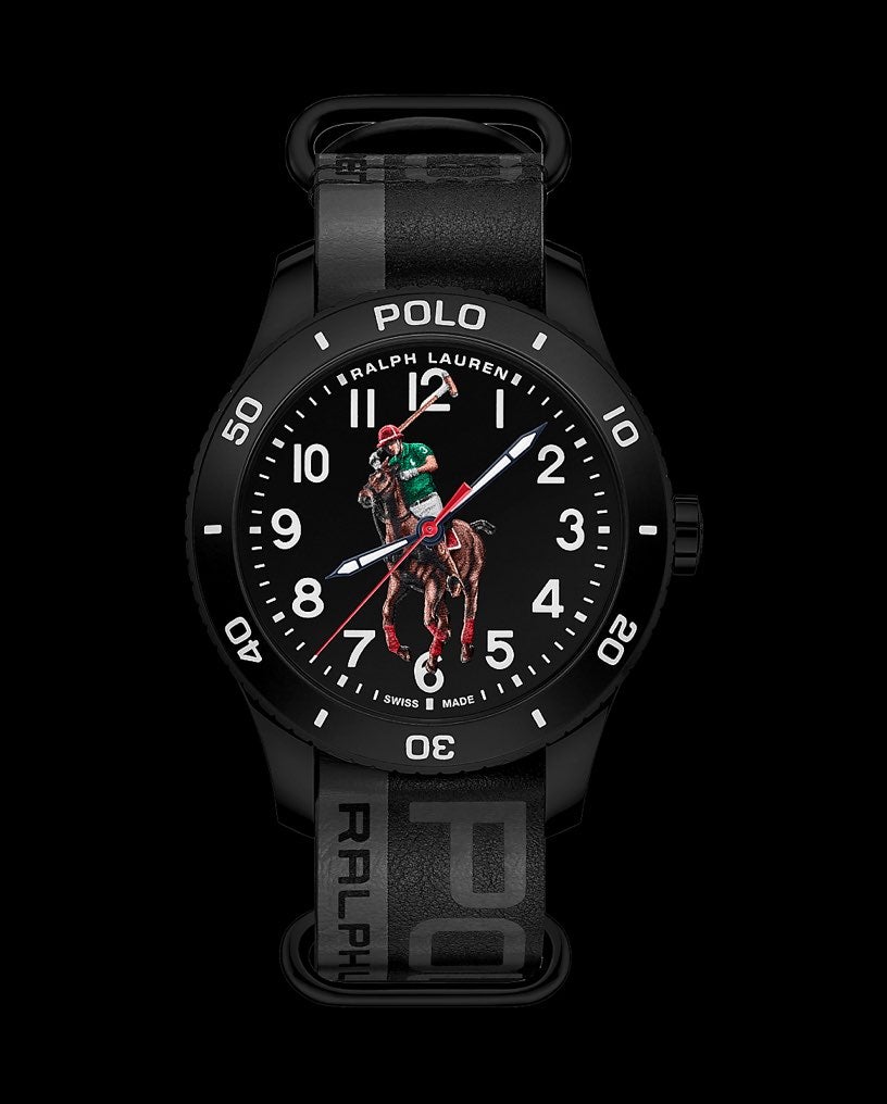 The Black Sport Dial Watch