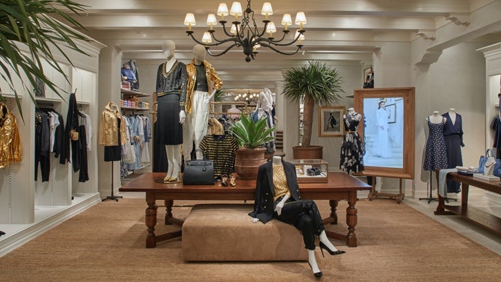 inside ralph lauren store